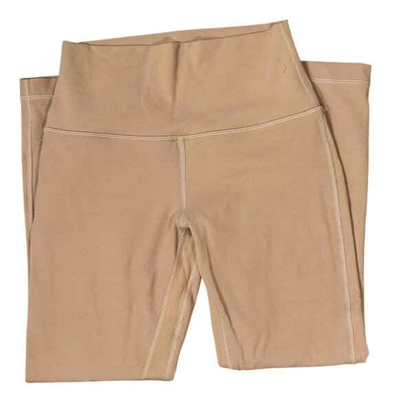 Lululemon Size 6 High-Waisted Nude Yoga Leggings - Picture 9 of 9